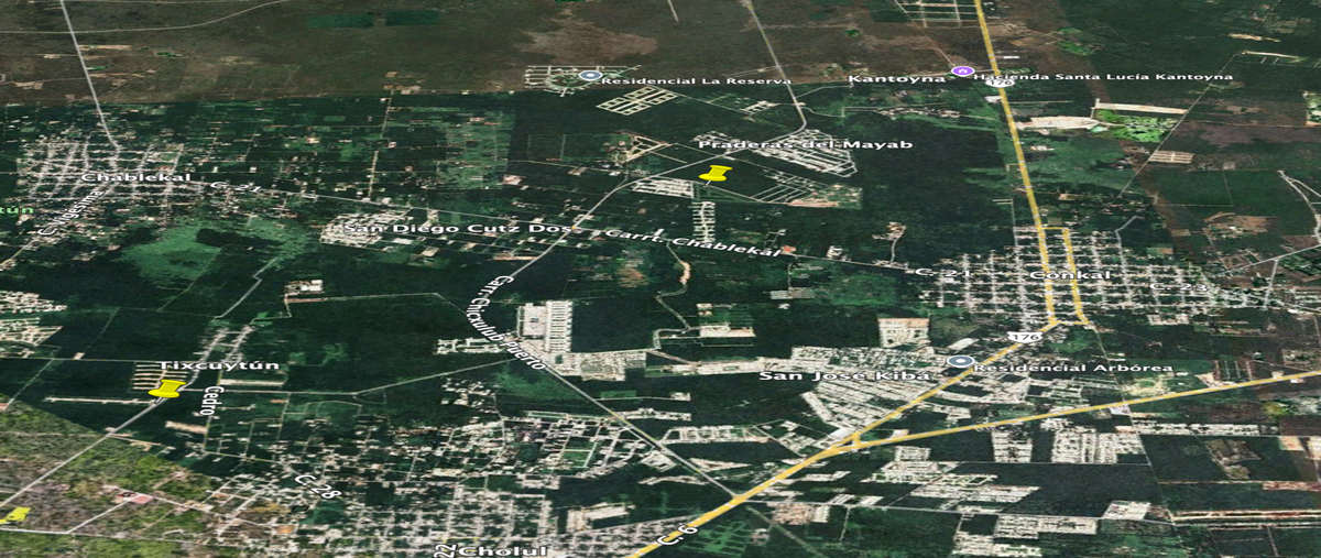 Foto de terreno habitacional en venta en  , praderas del mayab, conkal, yucatán, 0 No. 03