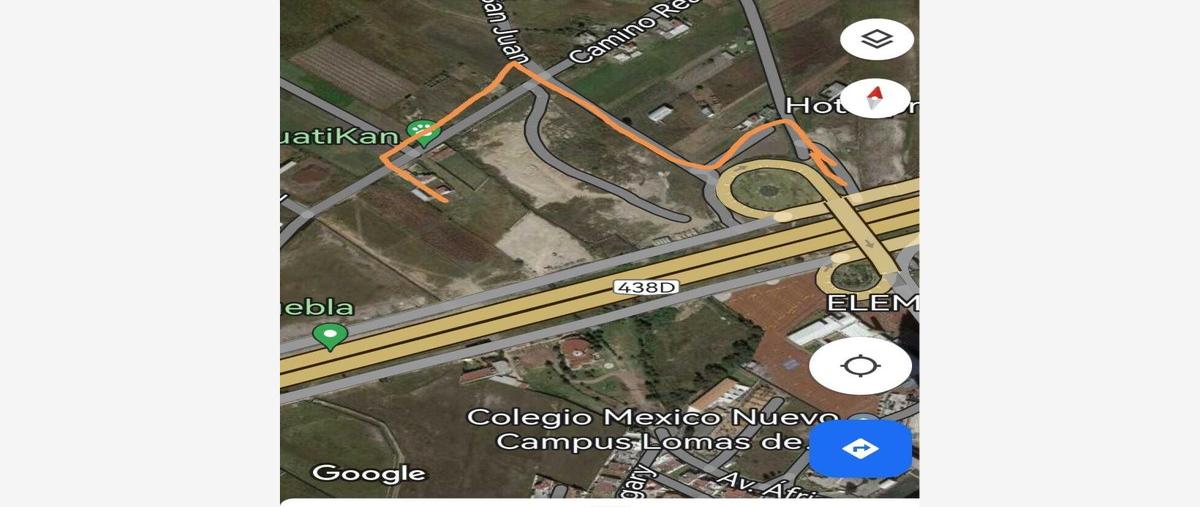 Foto de terreno habitacional en venta en privada camino real a santa clara 1203, san antonio cacalotepec, san andrés cholula, puebla, 26116219 No. 01