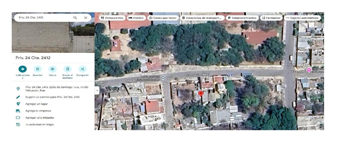 Foto de terreno habitacional en venta en privada de la 24 oriente , esquina con francisco. javier mina 2476, santiago de tula, tehuacán, puebla, 30519585 No. 04
