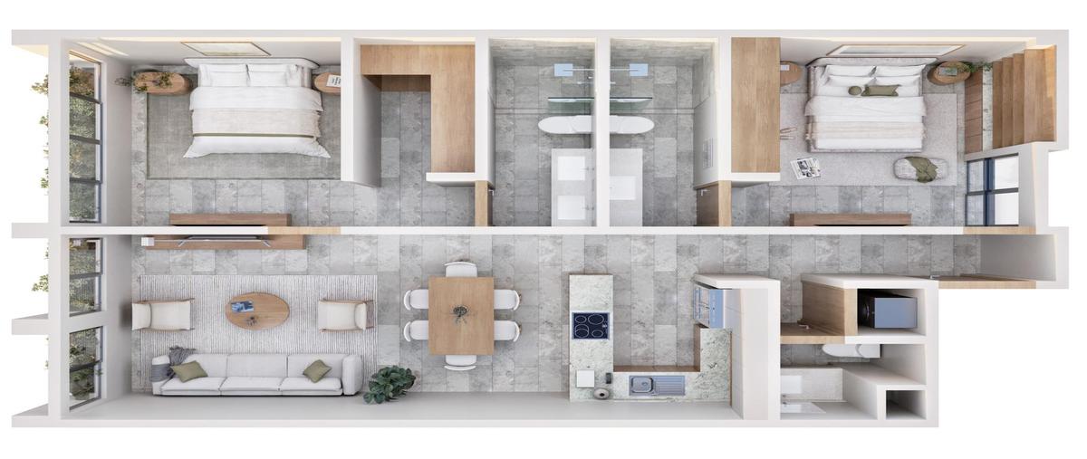 Foto de departamento en venta en  , privada maya, mérida, yucatán, 0 No. 03