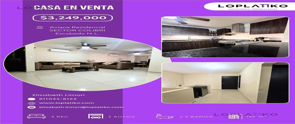 Foto de casa en , privada residencial aviana, general escobedo, nuevo león, 0 foto 03 Foto de casa en venta en , privada residencial aviana, general escobedo, nuevo león, 0 No. 03