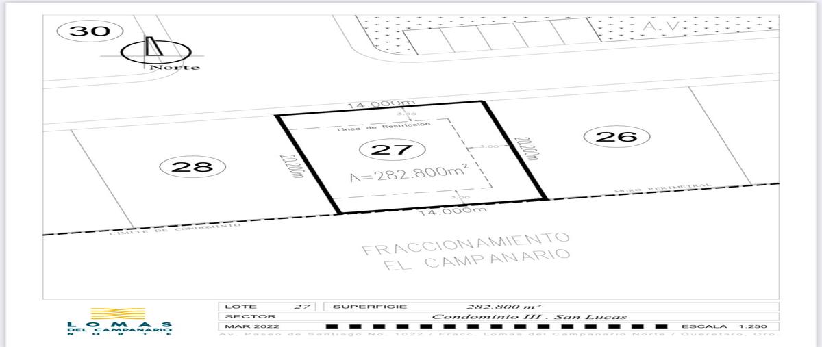 Foto de terreno habitacional en venta en privada san lucas , el campanario, querétaro, querétaro, 0 No. 05