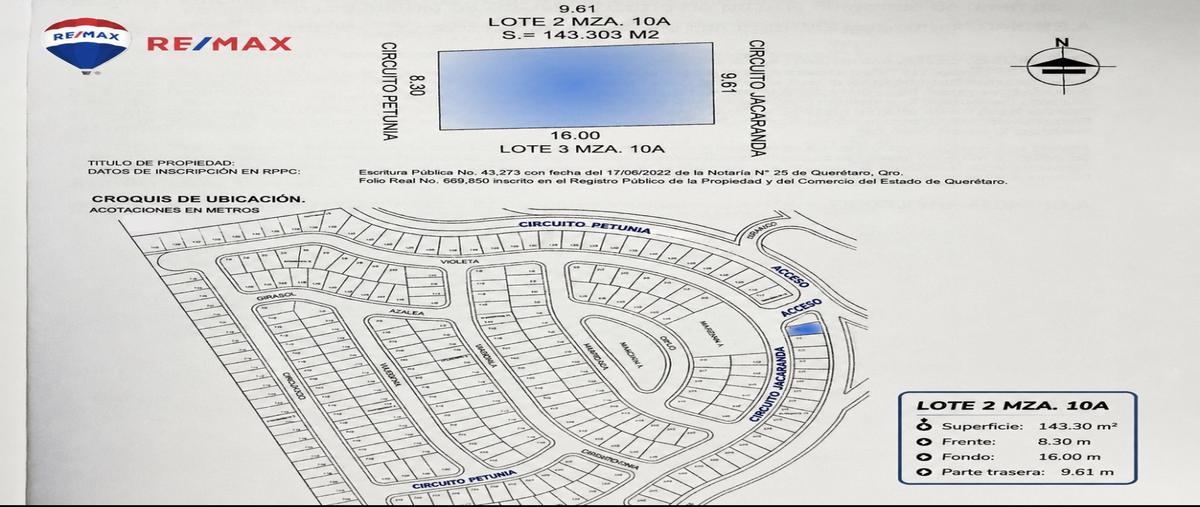 Foto de terreno habitacional en venta en privada zarú , zibatá, el marqués, querétaro, 31147550 No. 04