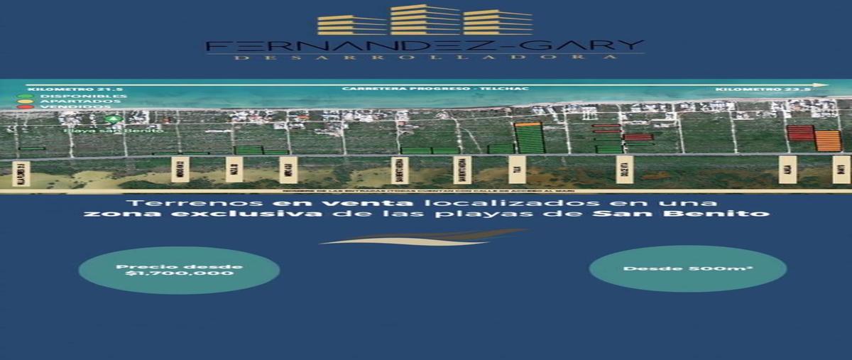Foto de terreno habitacional en venta en  , progreso de castro centro, progreso, yucatán, 0 No. 01