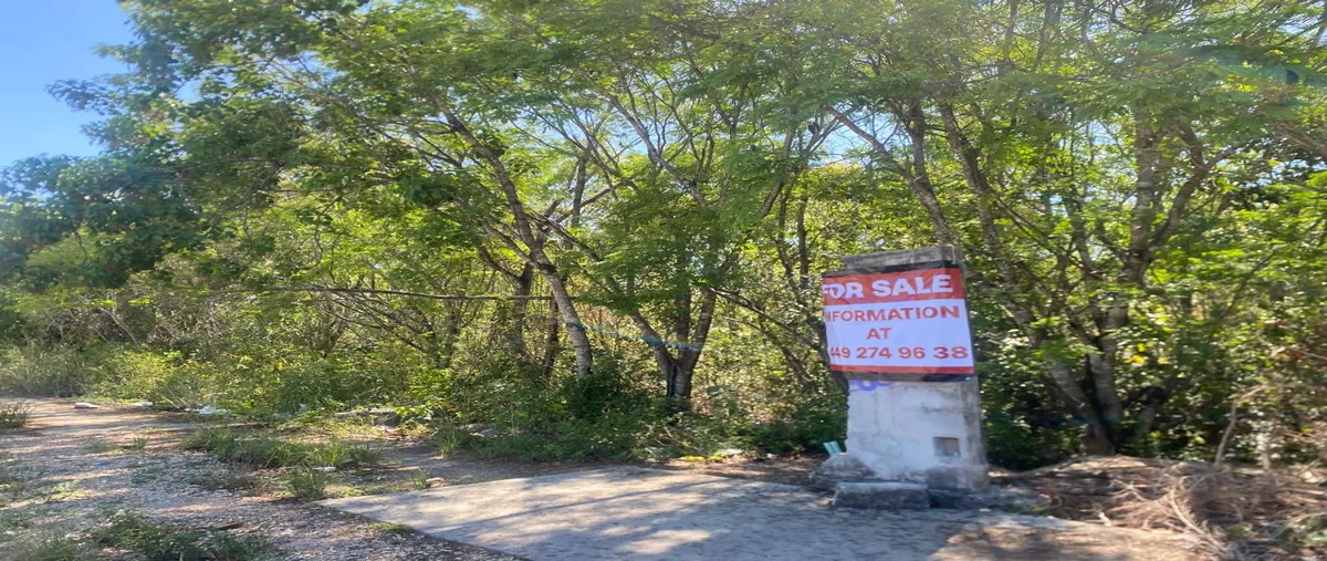 Foto de terreno comercial en venta en prolongacion avenida 115 sur lote 004, ejidal, solidaridad, quintana roo, 0 No. 01