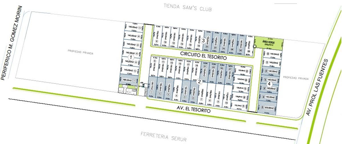 Foto de terreno habitacional en venta en prolongacion avenida las fuentes , nuevo santa maría, san pedro tlaquepaque, jalisco, 0 No. 05
