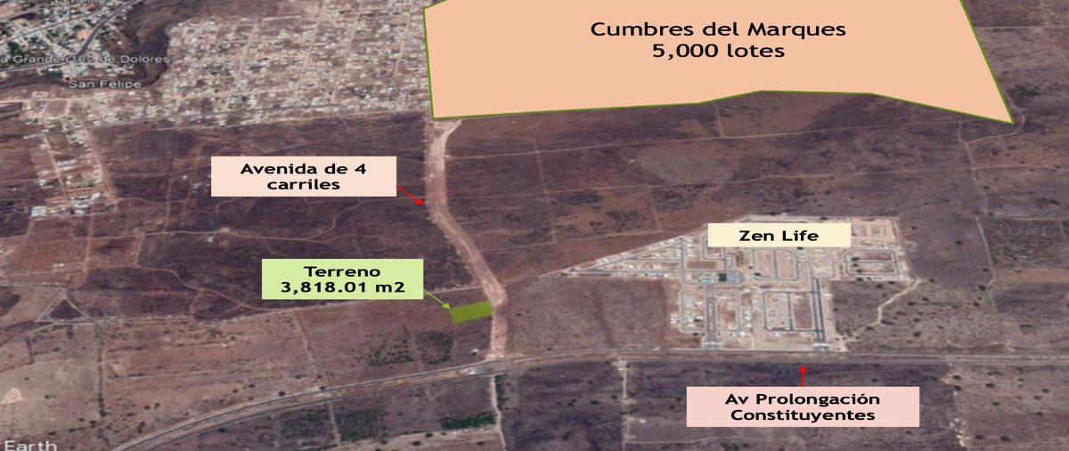Foto de terreno habitacional en venta en prolongación constituyentes , el mirador, el marqués, querétaro, 25560579 No. 05