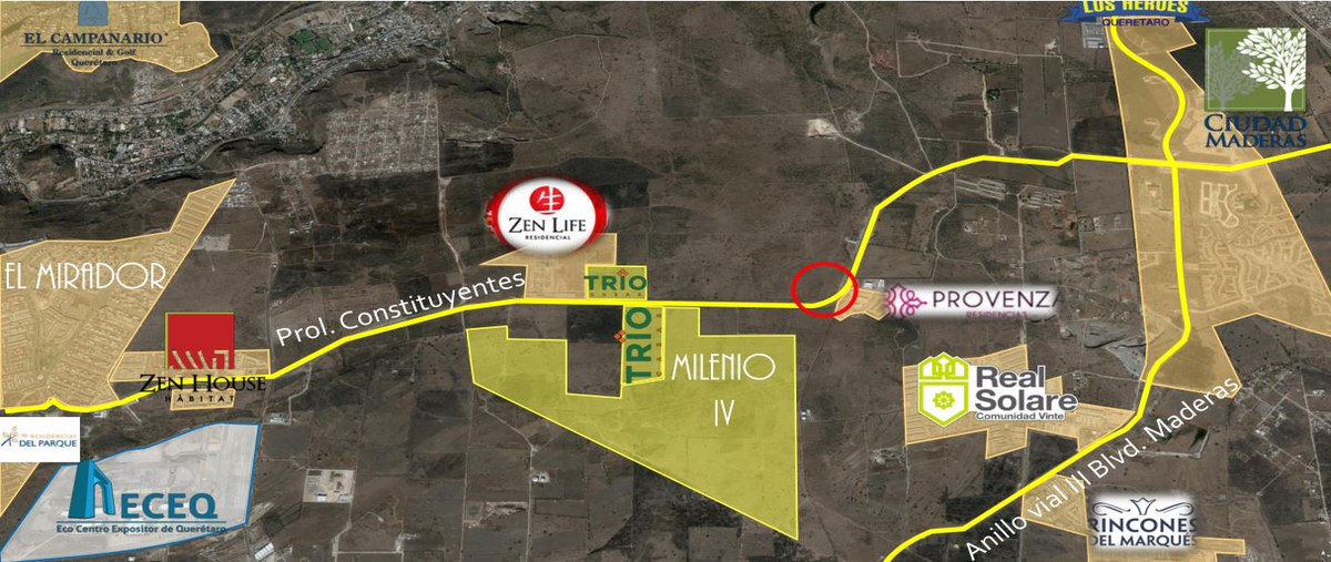 Foto de terreno comercial en venta en prolongacion constituyentes oriente , residencial el parque, el marqués, querétaro, 23300725 No. 03