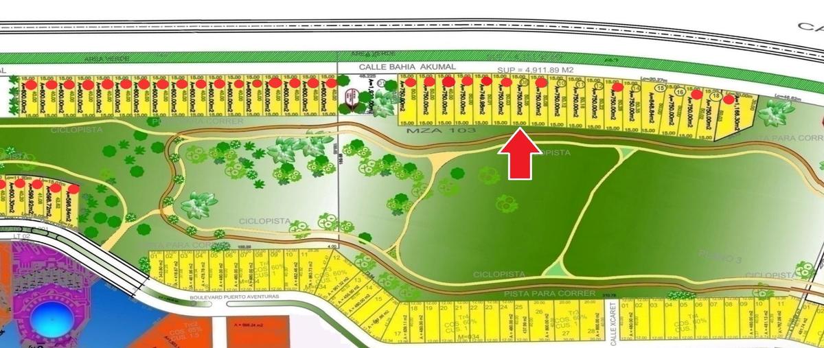 Foto de terreno habitacional en , puerto aventuras, solidaridad, quintana roo, 30013463 foto 03 Foto de terreno habitacional en venta en , puerto aventuras, solidaridad, quintana roo, 30013463 No. 03