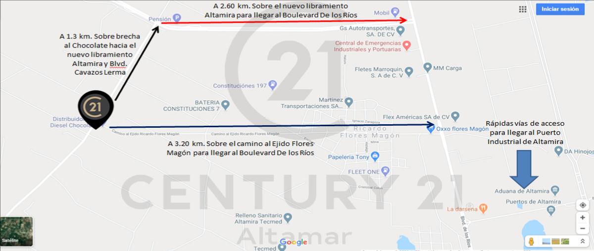 Foto de terreno habitacional en renta en  , puerto industrial de altamira, altamira, tamaulipas, 16084778 No. 03