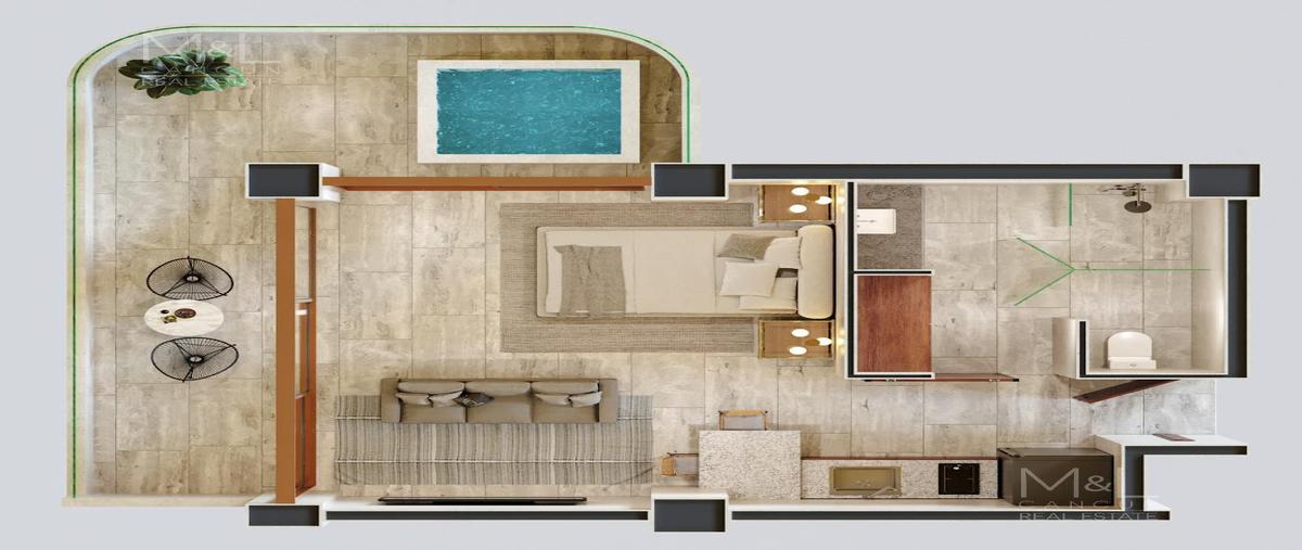 Foto de departamento en venta en  , puerto morelos, benito juárez, quintana roo, 27195621 No. 04