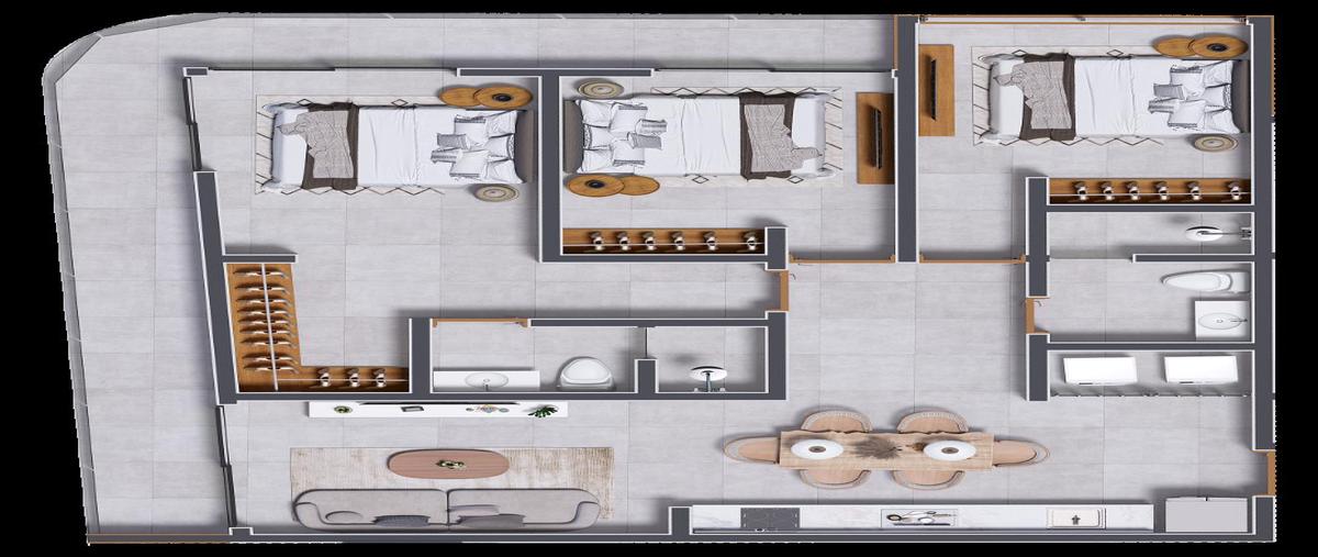 Foto de departamento en venta en  , puerto morelos, benito juárez, quintana roo, 0 No. 05