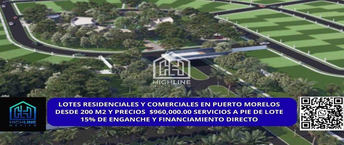 Foto de terreno habitacional en venta en  , puerto morelos, benito juárez, quintana roo, 30955626 No. 04