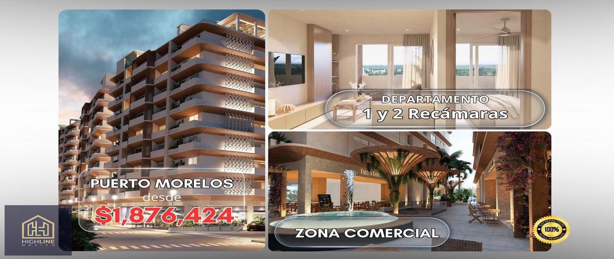 Foto de departamento en , puerto morelos, benito juárez, quintana roo, 31118929 foto 01 Foto de departamento en venta en , puerto morelos, benito juárez, quintana roo, 31118929 No. 01