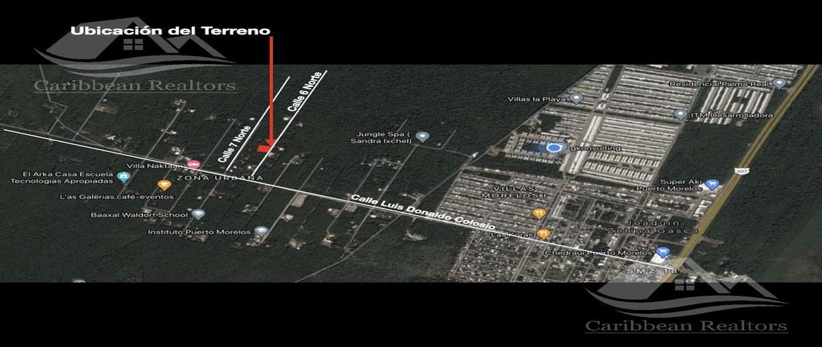 Foto de terreno habitacional en venta en  , puerto morelos, puerto morelos, quintana roo, 0 No. 03