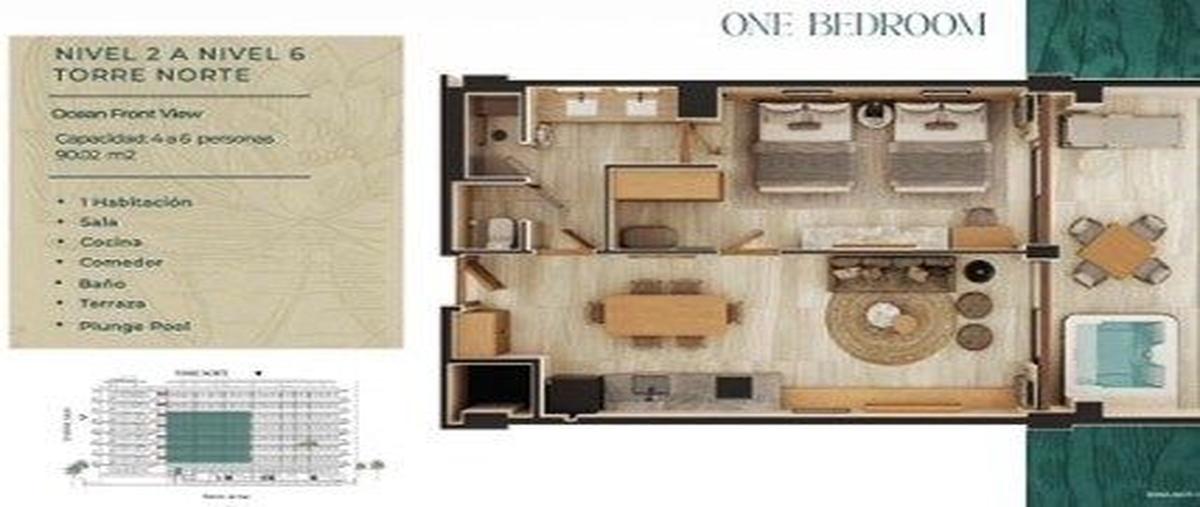 Foto de departamento en venta en  , puerto morelos, puerto morelos, quintana roo, 0 No. 05