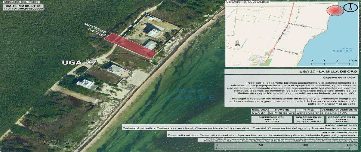 Foto de terreno habitacional en venta en  , puerto morelos, puerto morelos, quintana roo, 31117462 No. 03