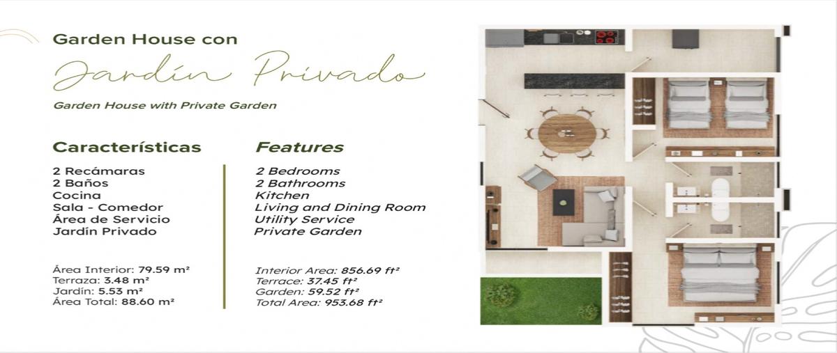 Foto de departamento en venta en puerto morelos whi300874, puerto morelos, puerto morelos, quintana roo, 0 No. 03