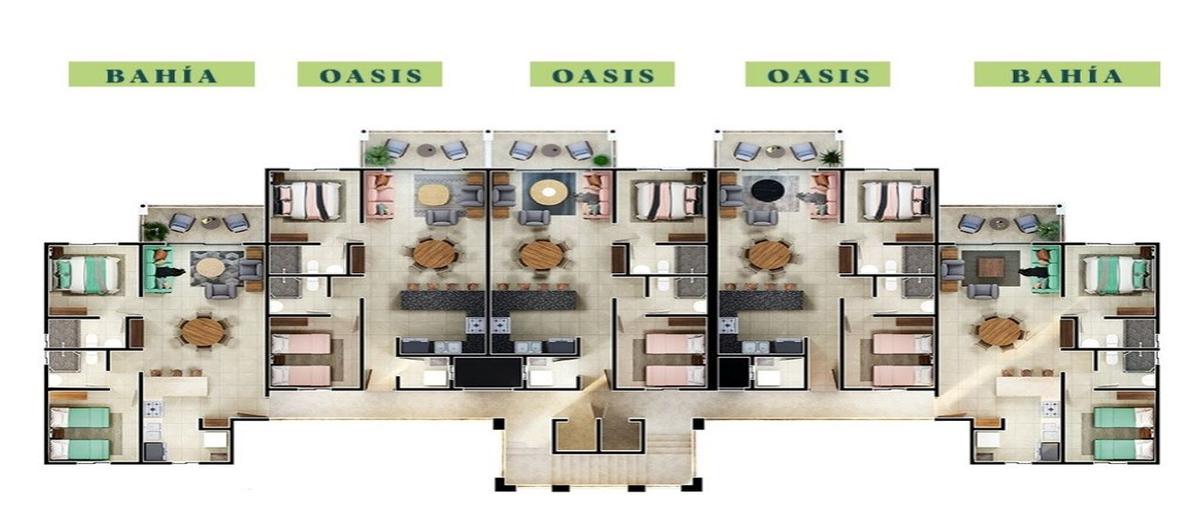 Foto de departamento en venta en . , punta esmeralda, navolato, sinaloa, 0 No. 03