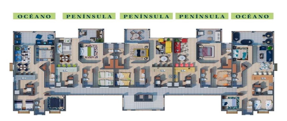 Foto de departamento en venta en . , punta esmeralda, navolato, sinaloa, 0 No. 03