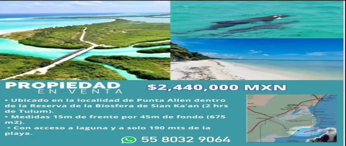 Foto de terreno comercial en venta en punta herradura , javier rojo gómez (punta allen), tulum, quintana roo, 0 No. 05