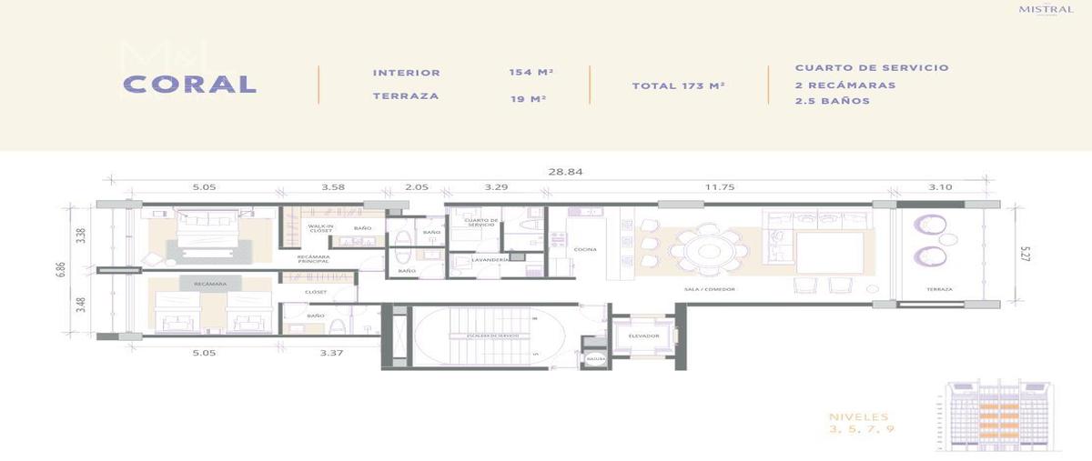 Foto de departamento en venta en  , punta sam, benito juárez, quintana roo, 0 No. 04