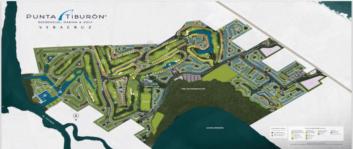 Foto de terreno habitacional en venta en  , punta tiburón, residencial, marina y golf, alvarado, veracruz de ignacio de la llave, 0 No. 03