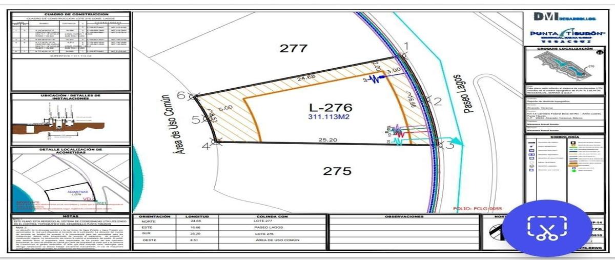 Foto de terreno habitacional en venta en  , punta tiburón, residencial, marina y golf, alvarado, veracruz de ignacio de la llave, 30326378 No. 03