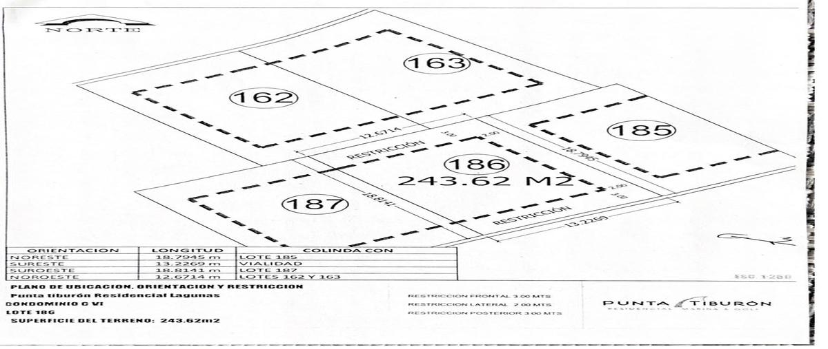 Foto de terreno habitacional en venta en  , punta tiburón, residencial, marina y golf, alvarado, veracruz de ignacio de la llave, 30347886 No. 03