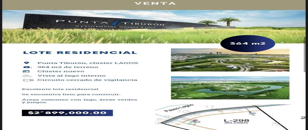 Foto de terreno habitacional en venta en  , punta tiburón, residencial, marina y golf, alvarado, veracruz de ignacio de la llave, 0 No. 03
