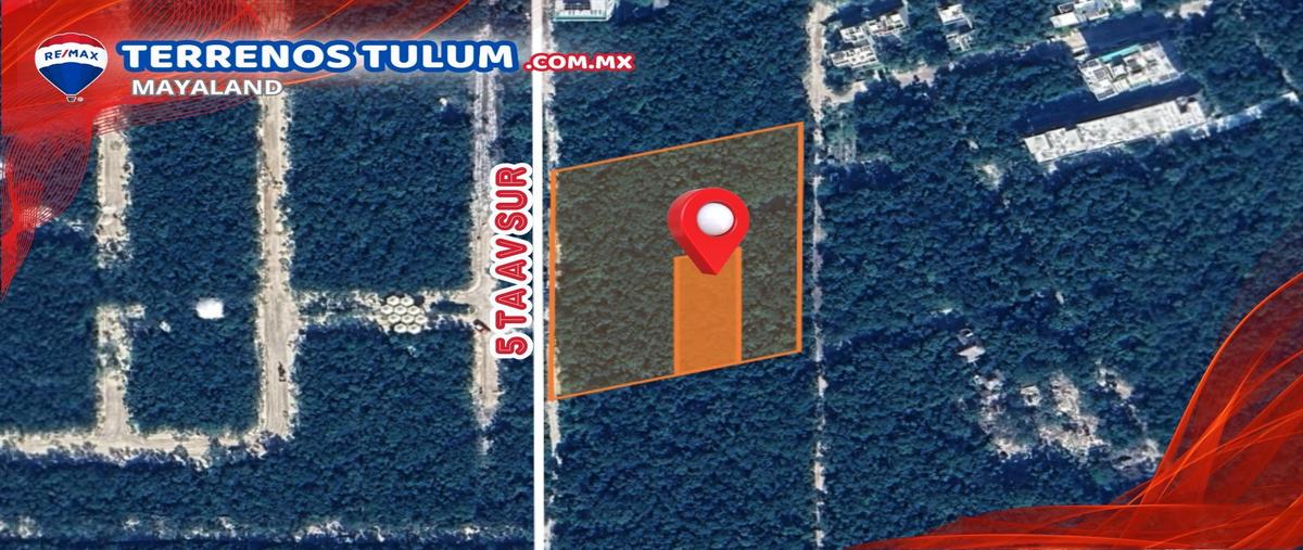 Foto de terreno habitacional en venta en quinta avenida manzana 523 lt 03 , tulum centro, tulum, quintana roo, 28172498 No. 03