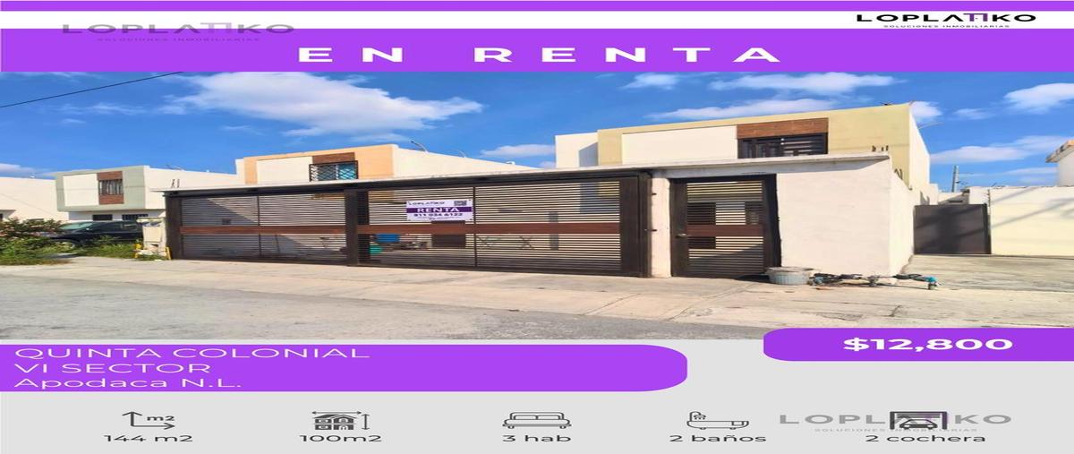 Foto de casa en , quinta colonial apodaca, apodaca, nuevo león, 0 foto 01 Foto de casa en renta en , quinta colonial apodaca, apodaca, nuevo león, 0 No. 01