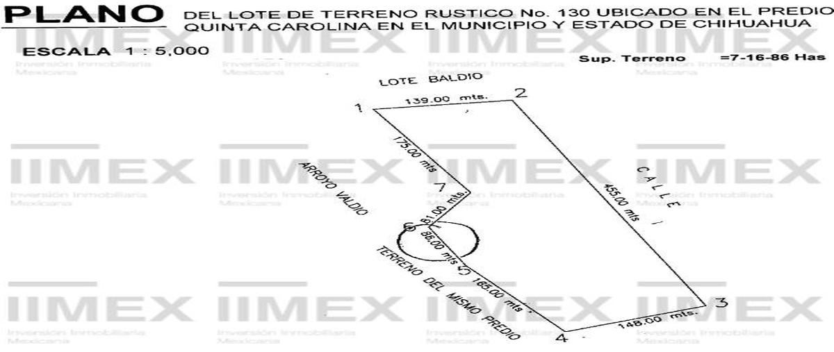Foto de terreno habitacional en venta en  , quintas carolinas, chihuahua, chihuahua, 0 No. 03