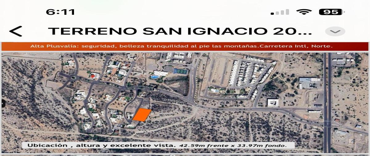 Foto de terreno habitacional en venta en  , rancho san ignacio, hermosillo, sonora, 0 No. 04