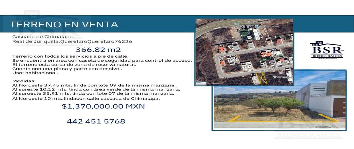 Foto de terreno habitacional en venta en  , real de juriquilla (diamante), querétaro, querétaro, 0 No. 05