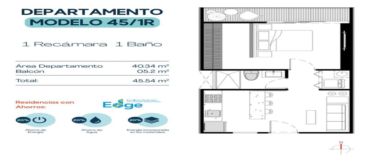 Foto de departamento en venta en  , real montejo, mérida, yucatán, 0 No. 02