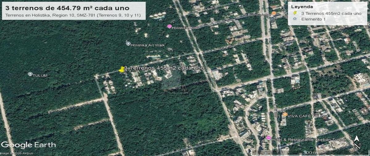 Foto de terreno habitacional en venta en region 10 10, la veleta, tulum, quintana roo, 0 No. 03