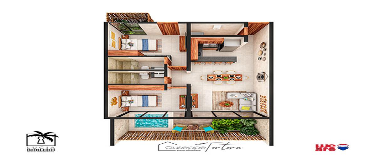 Foto de departamento en venta en region 10 , tulum centro, tulum, quintana roo, 28172475 No. 04