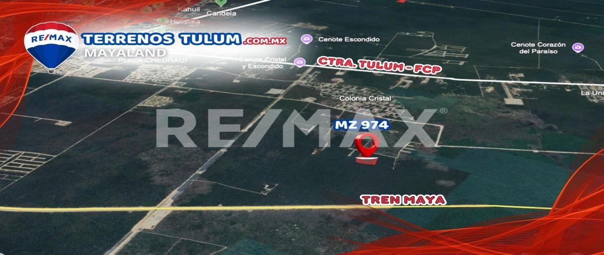 Foto de terreno habitacional en venta en region 11, manzana 974 , tulum centro, tulum, quintana roo, 28172072 No. 03