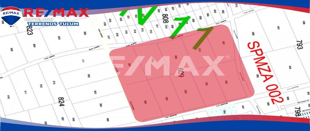 Foto de terreno habitacional en venta en region 11 , tulum centro, tulum, quintana roo, 0 No. 03