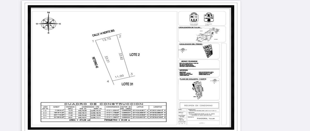 Foto de terreno habitacional en venta en region 11 , tulum centro, tulum, quintana roo, 30249374 No. 03