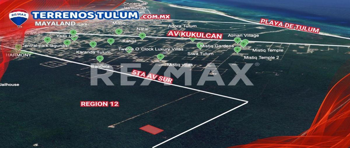 Foto de terreno habitacional en venta en region 12 , tulum centro, tulum, quintana roo, 28172596 No. 03