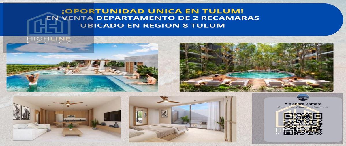 Foto de departamento en , region 15 kukulcan, tulum, quintana roo, 30187139 foto 01 Foto de departamento en venta en , region 15 kukulcan, tulum, quintana roo, 30187139 No. 01