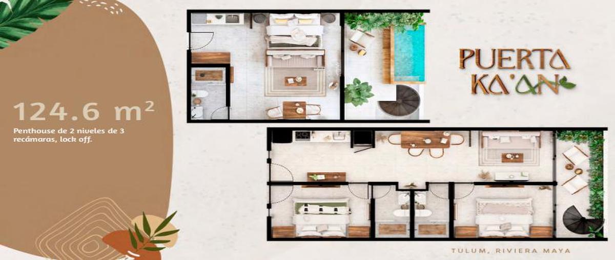 Foto de departamento en venta en  , region 15 kukulcan, tulum, quintana roo, 0 No. 02