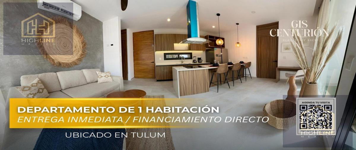 Foto de departamento en , region 15 kukulcan, tulum, quintana roo, 30931922 foto 01 Foto de departamento en venta en , region 15 kukulcan, tulum, quintana roo, 30931922 No. 01