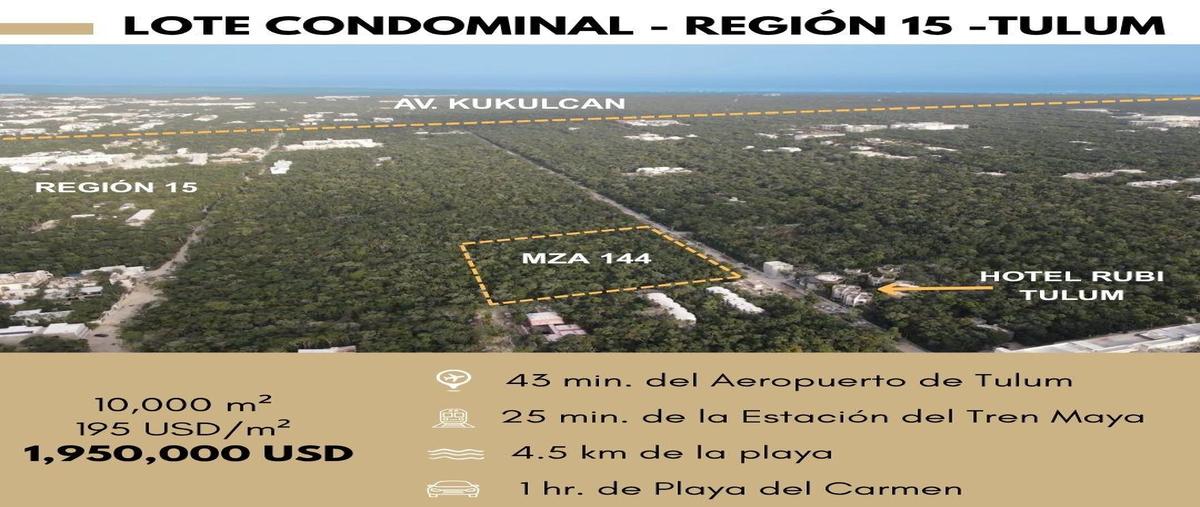 Foto de terreno habitacional en venta en  , region 15 kukulcan, tulum, quintana roo, 31028829 No. 05