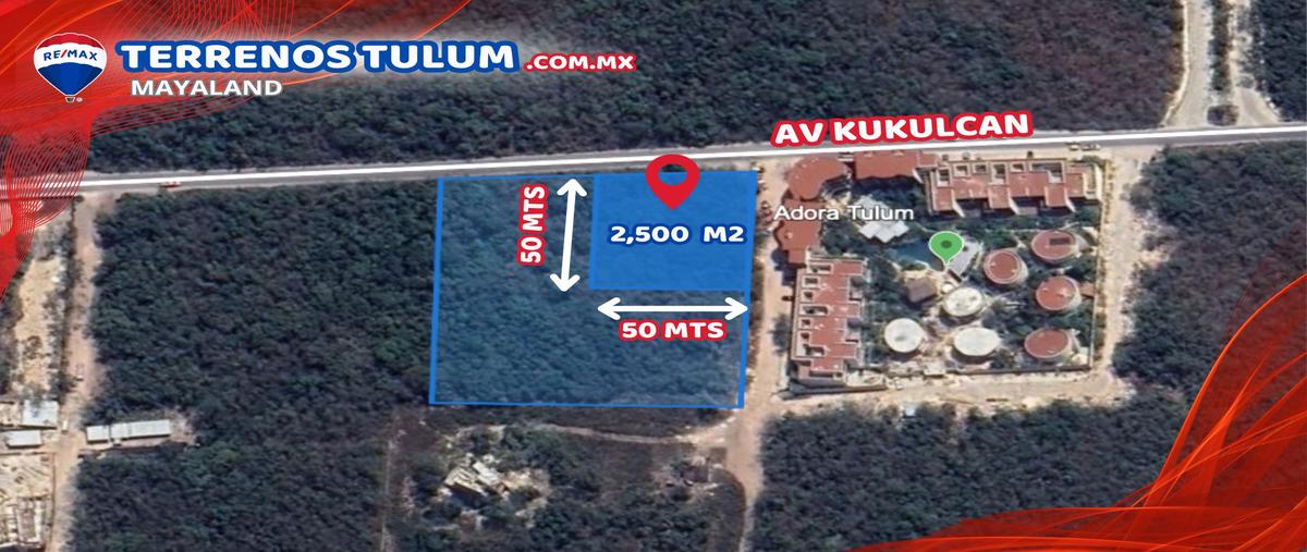 Foto de terreno habitacional en venta en region 15. manzana 184. *lote 002 , tulum centro, tulum, quintana roo, 28172332 No. 03