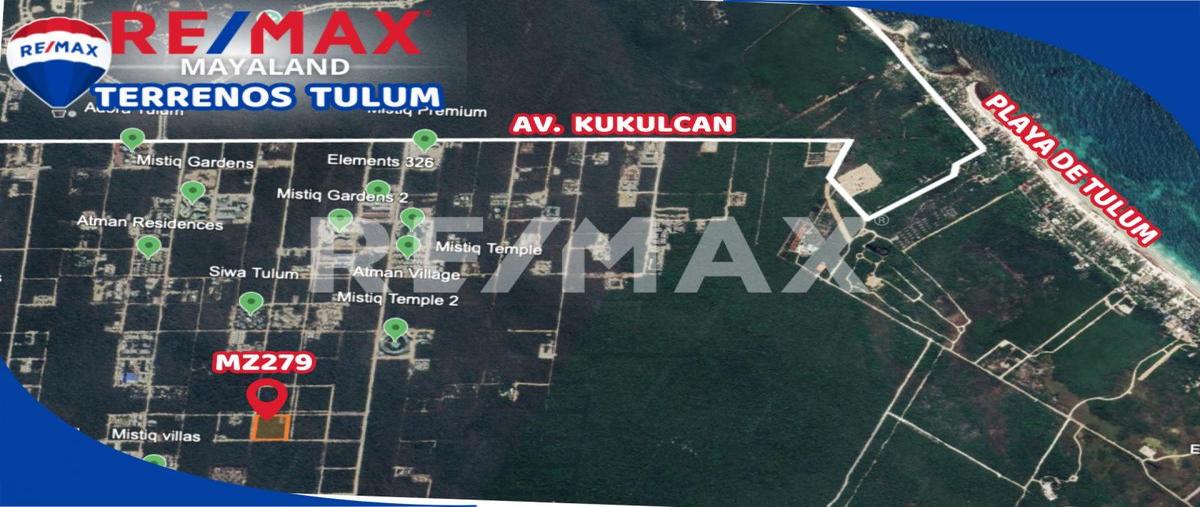 Foto de terreno habitacional en venta en región 15 manzana 279 "817m2" , tulum centro, tulum, quintana roo, 28172679 No. 03