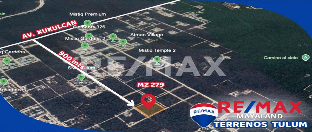 Foto de terreno habitacional en venta en región 15 manzana 279 "817m2" , tulum centro, tulum, quintana roo, 28172679 No. 04