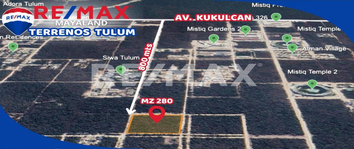 Foto de terreno habitacional en venta en región 15 manzana 280 "523m2" , tulum centro, tulum, quintana roo, 28173191 No. 04